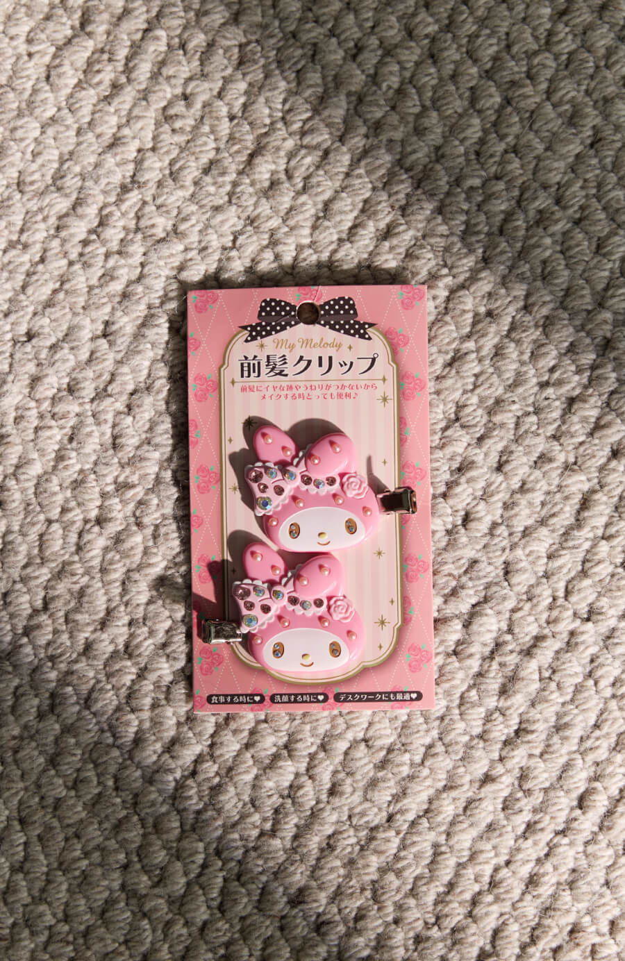 日本選品-三麗鷗髮夾 3色