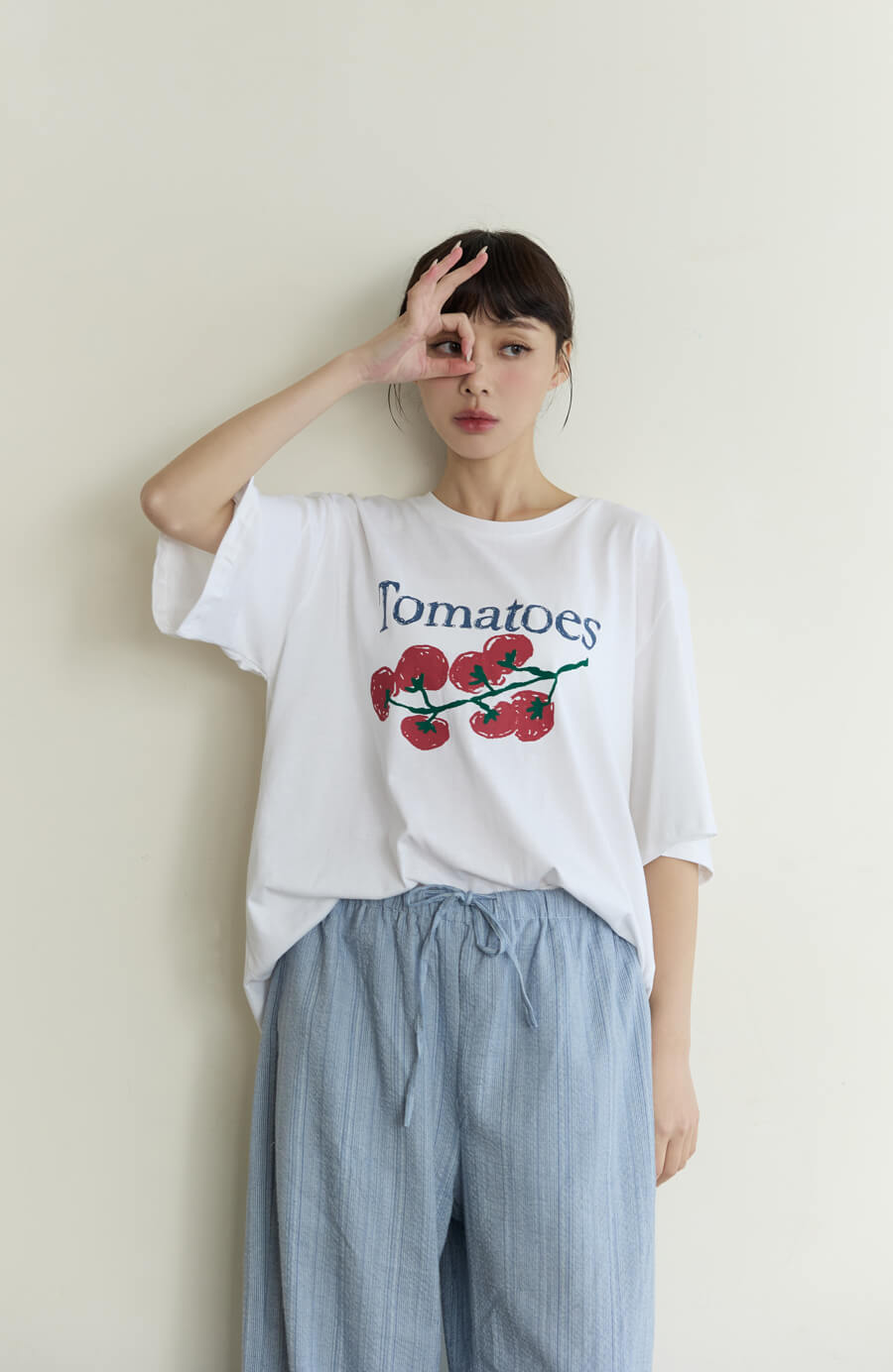 Tomatoes 簡約寬鬆短袖上衣