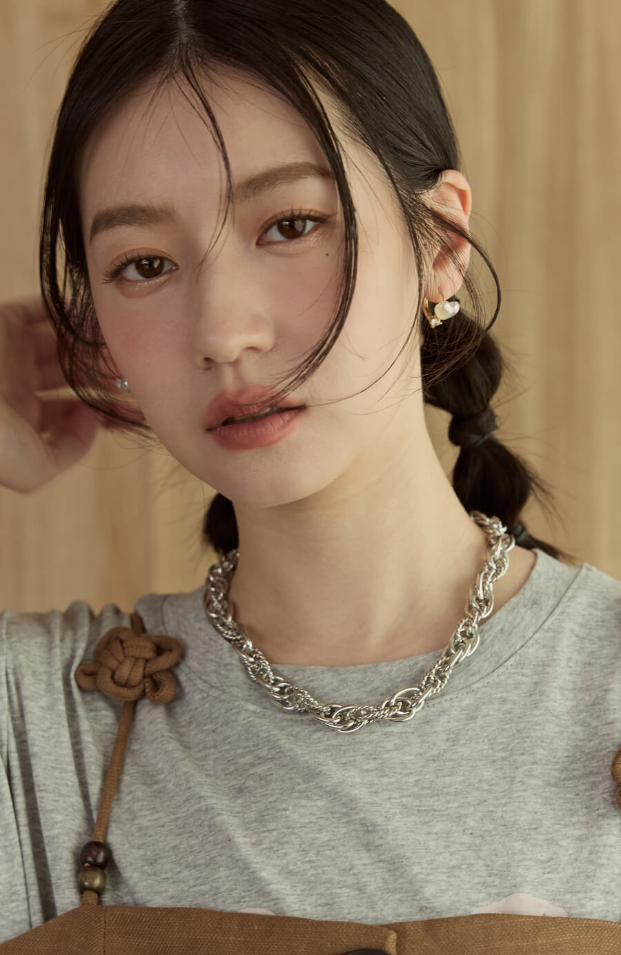 粗曠鍊條短項鍊