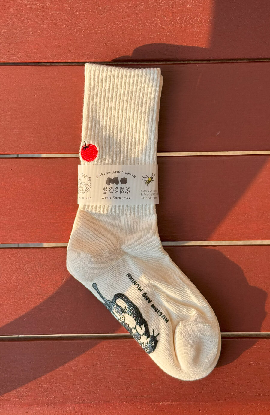 韓國選品 小貓刺繡襪 2色