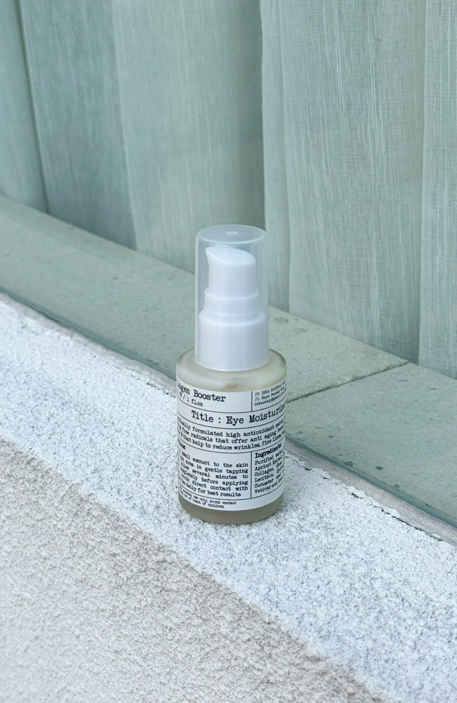 BALI選物 ISHA 有機玫瑰眼霜30ml