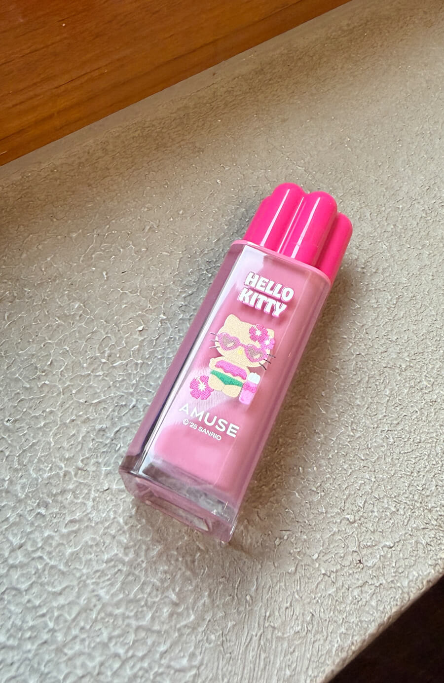 日韓選品-AMUSE曬黑kitty聯名唇釉