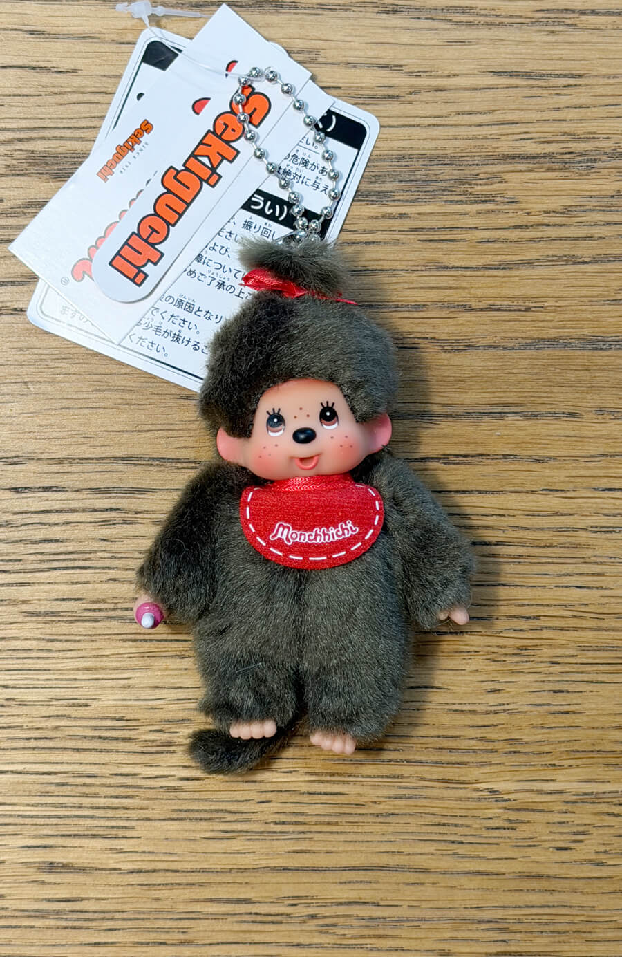 日本選品-Monchhichi珠鏈小吊飾 2色