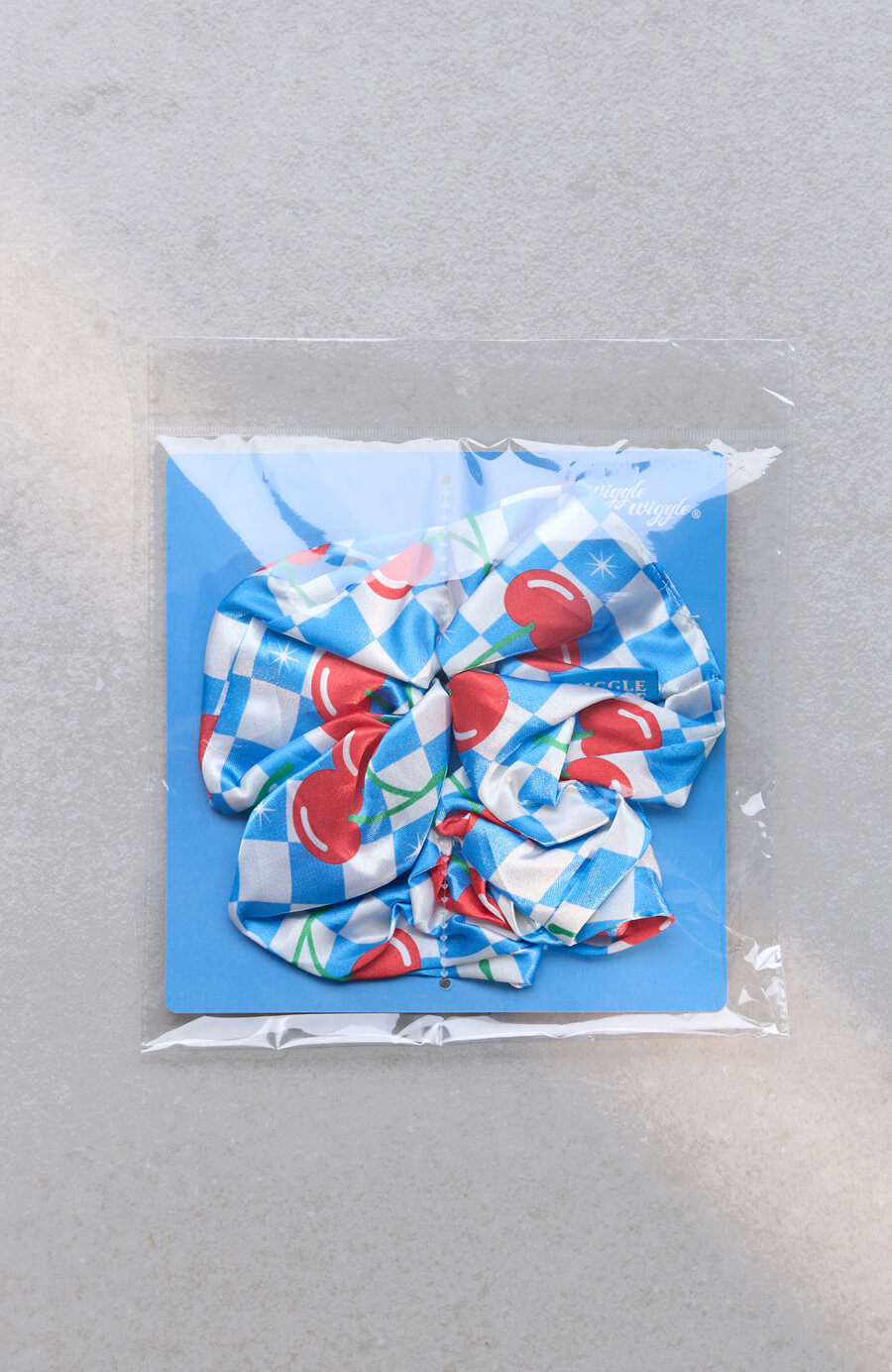 韓國選品-Wiggle wiggle滿版印花髮圈 2色