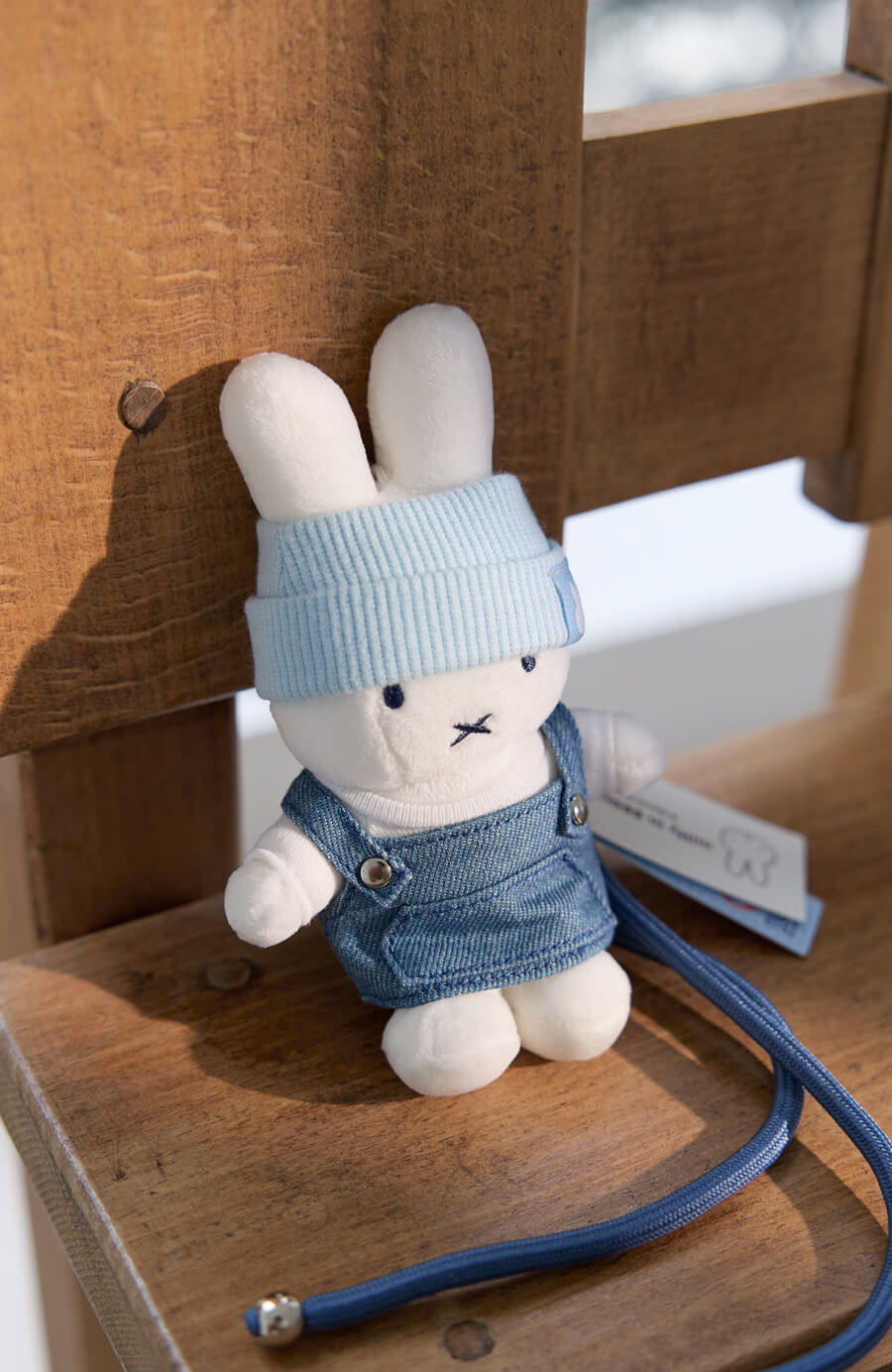 韓國選品-Miffy丹寧系列米飛兔吊飾 3色