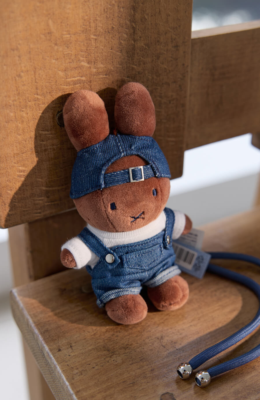韓國選品-Miffy丹寧系列米飛兔吊飾 3色