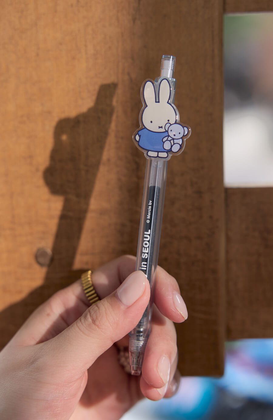 韓國選品-Miffy丹寧系列造型筆 3色