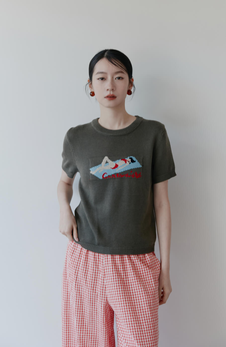 日光浴女孩針織上衣 3色