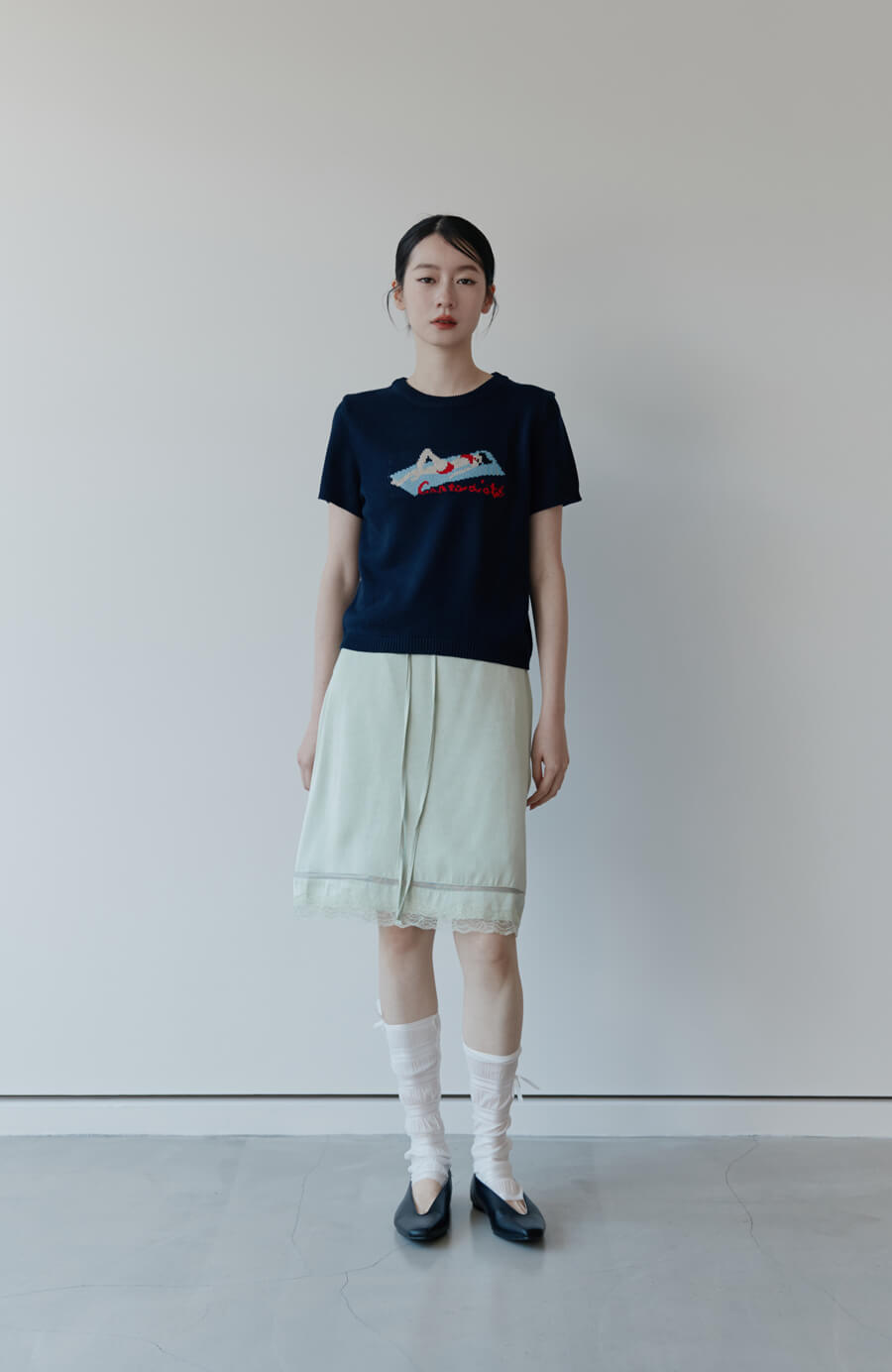 日光浴女孩針織上衣 3色