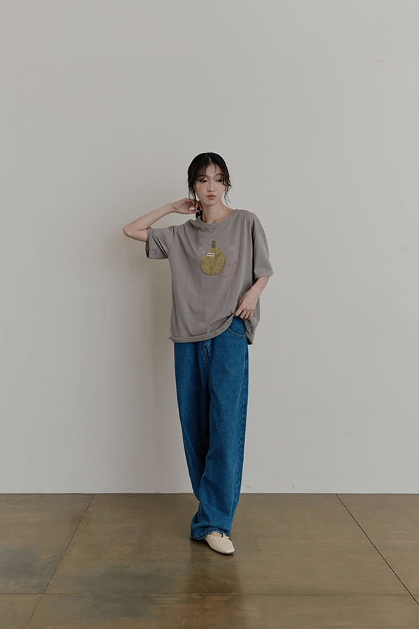 MOSDRESS 簡約牛仔錐形褲 牛仔長褲修飾腿型穿搭