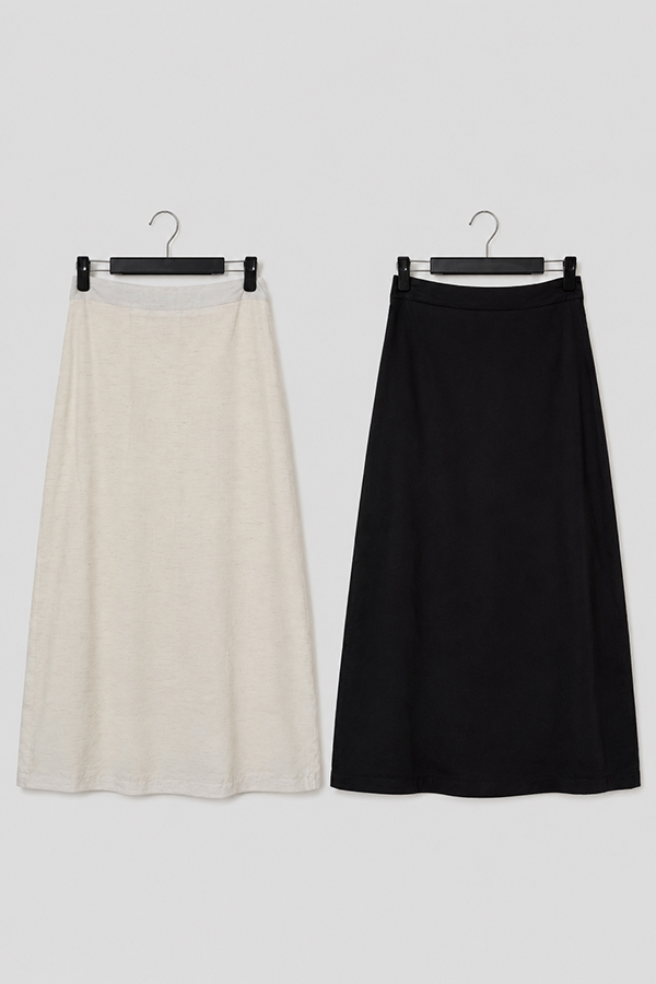 MOSDRESS 訂製簡約開衩直筒裙 裙身版型展示