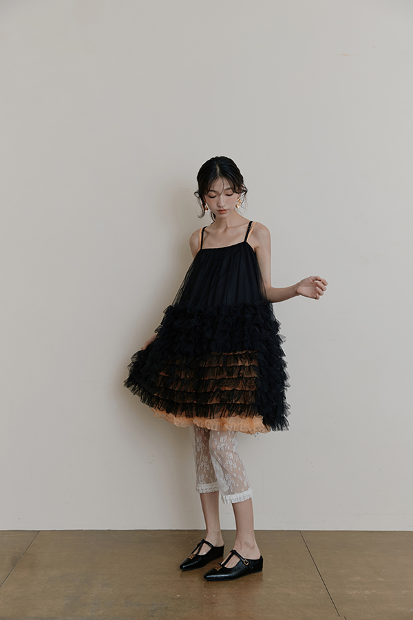 MOSDRESS 滿版蕾絲七分內搭褲 白色透膚蕾絲褲夏日穿搭