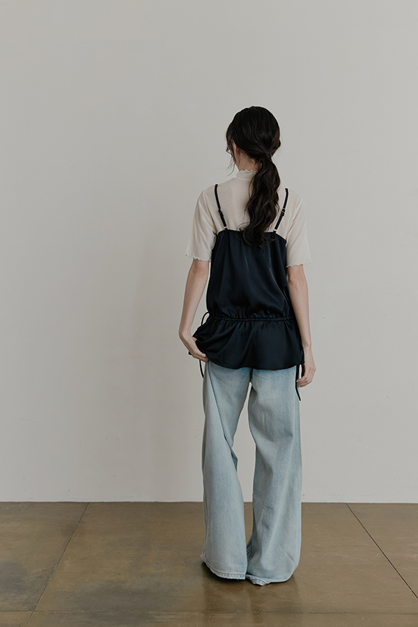 MOSDRESS 漸層刷色牛仔寬褲 寬版牛仔褲日系層次穿搭