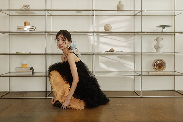 MOSDRESS 蛋糕洋裝兩件組 層次蛋糕洋裝日系女孩穿搭