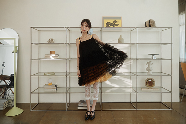 MOSDRESS 蛋糕洋裝兩件組 層次洋裝約會穿搭