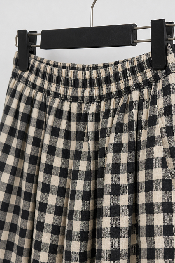 MOSDRESS 貓咪上衣格紋褲包套 貓咪印花設計細節展示