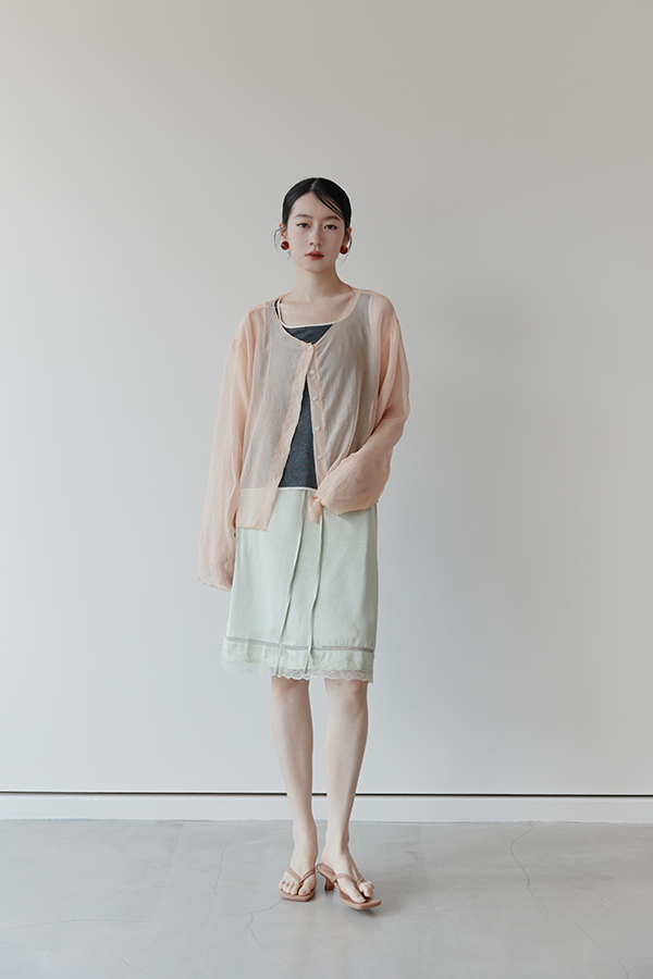 MOSDRESS 撞色滾邊針織背心 日常搭配造型