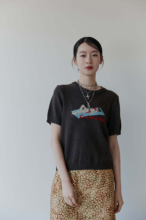 MOSDRESS 日光浴女孩針織上衣 另一組實穿搭配