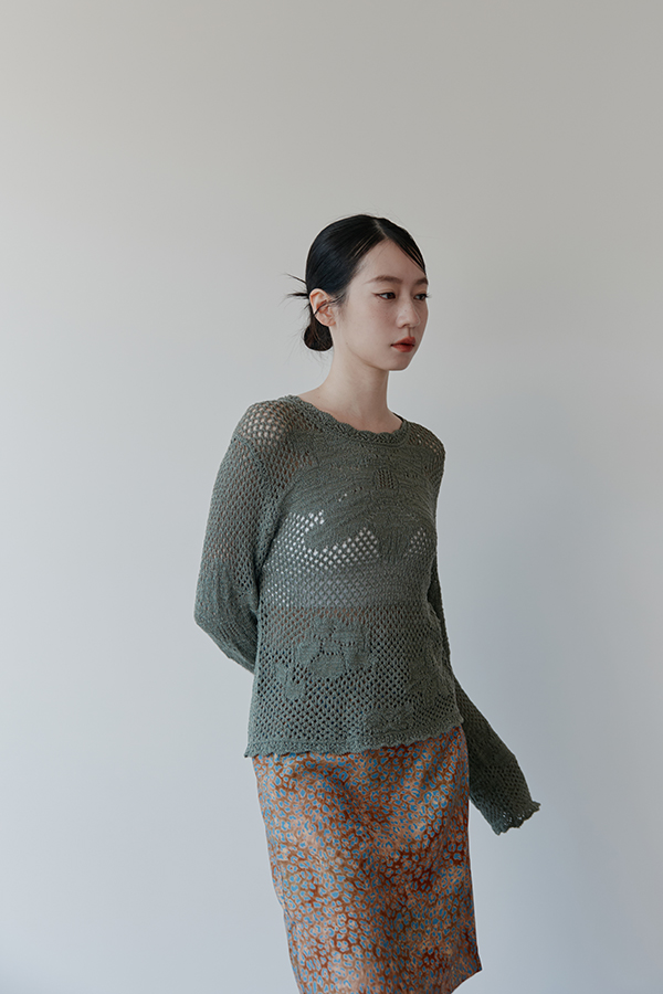 MOSDRESS 波西米亞鉤織上衣 不同搭配輪廓