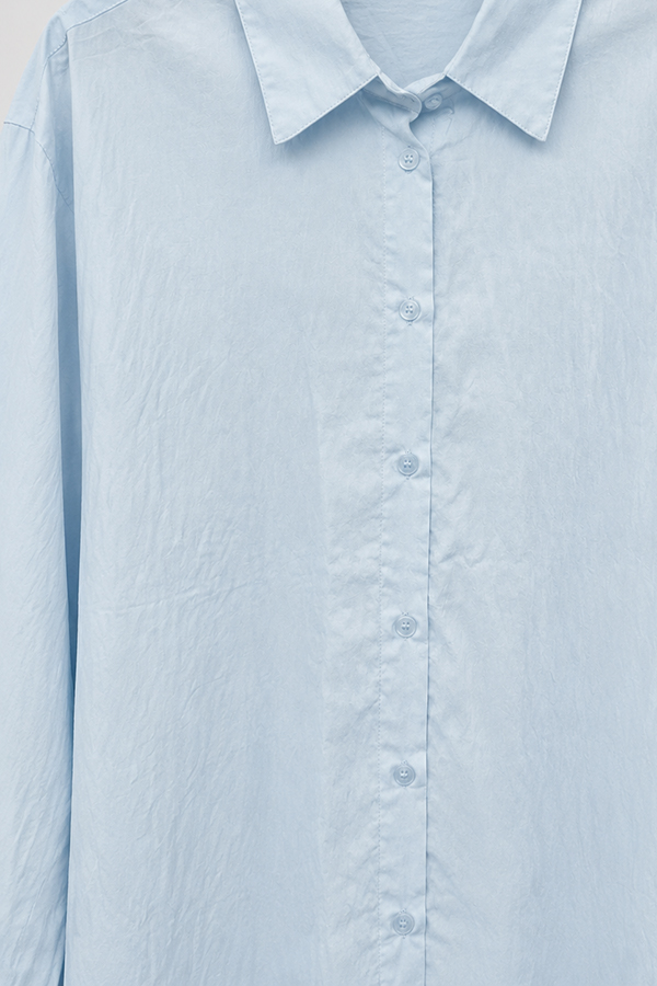 MOSDRESS 翻領寬鬆襯衫 款式細節展示