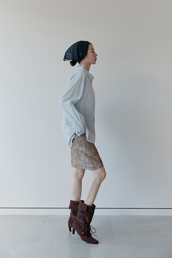 MOSDRESS 翻領寬鬆襯衫 商品平拍全貌