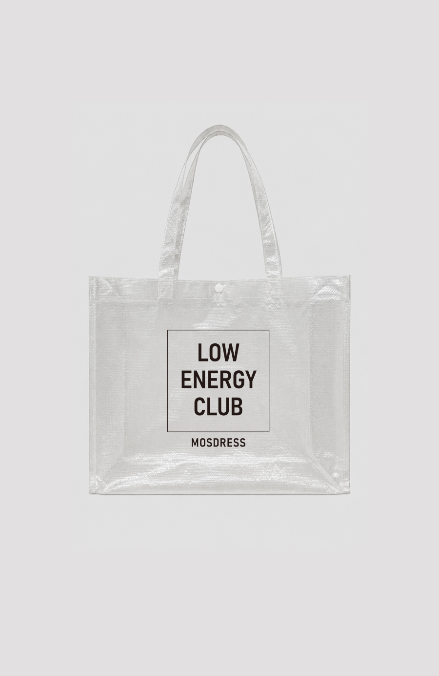 MOSDRESS CHICHI & LOLLY LOW ENERGY POLY編織購物袋 S號正面展示