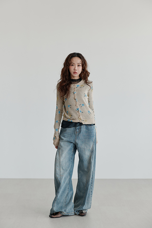 MOSDRESS 果凍編織平底鞋 編織鞋面細節