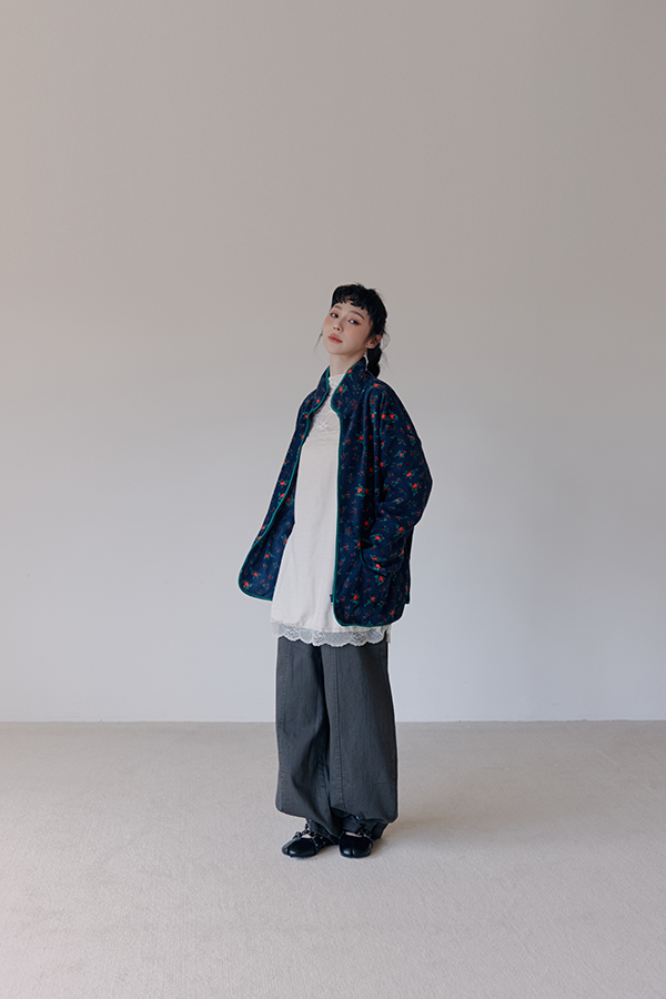 MOSDRESS 街頭感造型廓形褲(附皮帶) 2色 咖啡 外套搭廓形褲全貌